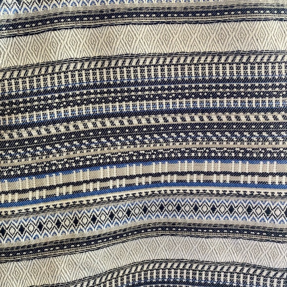 NWOT Jack by BB Dakota Patterned Blue Sleeveless Shift Dress Size Small - Picture 9 of 10